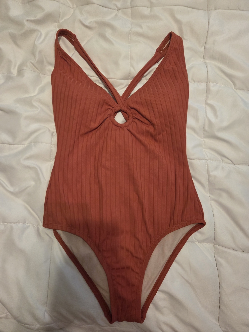Kona Sol Orange One-Piece Swimsuit